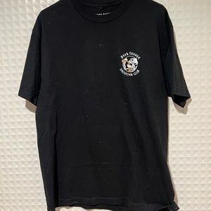 Mens black beer savage shirt